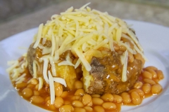 Cheese and Peppers City Cafe Jacket Potato Beans & Cheese